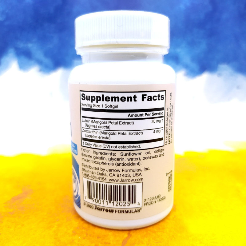Jarrow Formulas Lutein 20 mg