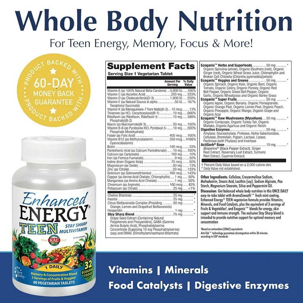 KAL Enhanced Energy Teen