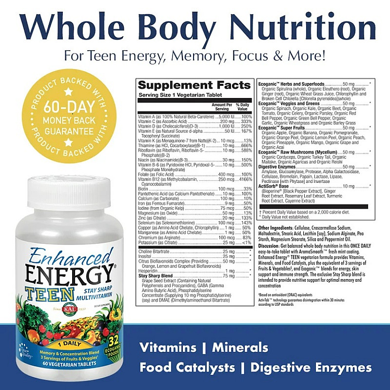 KAL Enhanced Energy Teen