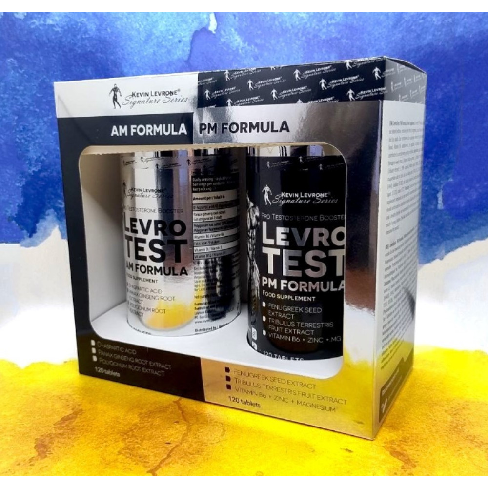Kevin Levrone Levro Test AM+PM Formula 120+120 таблеток