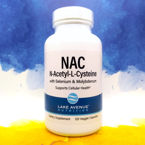 Фото Lake Avenue Nutrition NAC N-Acetyl-L-Cysteine 120 капсул