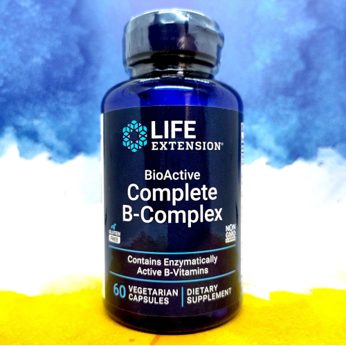 Фото Life Extension BioActive B-Complex Complete  60 капсул