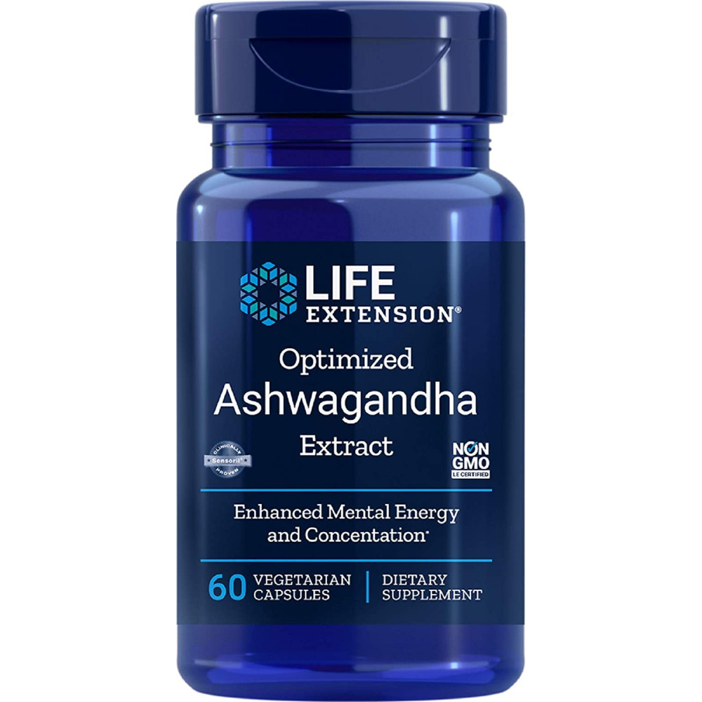 Life Extension Optimized Ashwagandha Extract 60 капсул