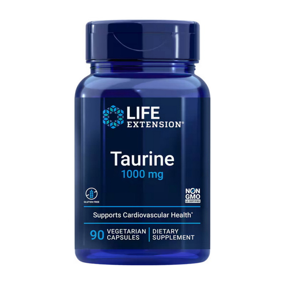Life Extension Taurine 1000 мг 90 капсул