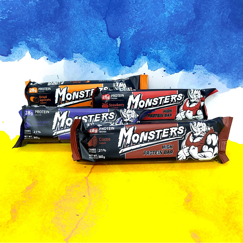 Monsters Батончики High Protein Bar