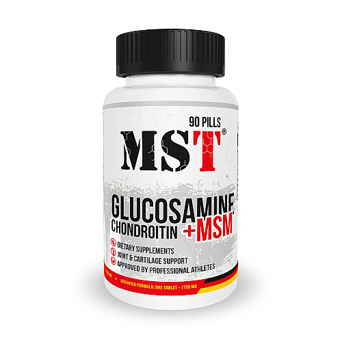 Фото MST Glucosamine Chondroitin + MSM 90 pills