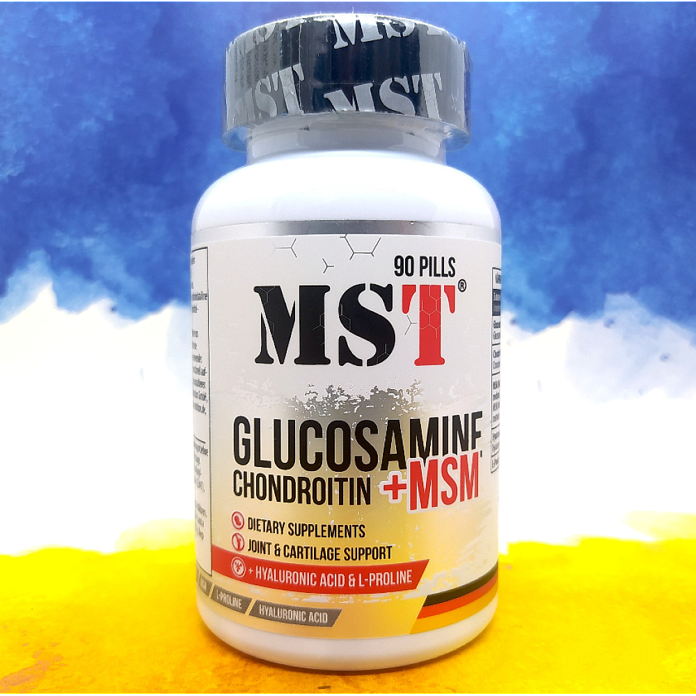 MST Glucosamine Chondroitin + MSM + hyaluronic acid