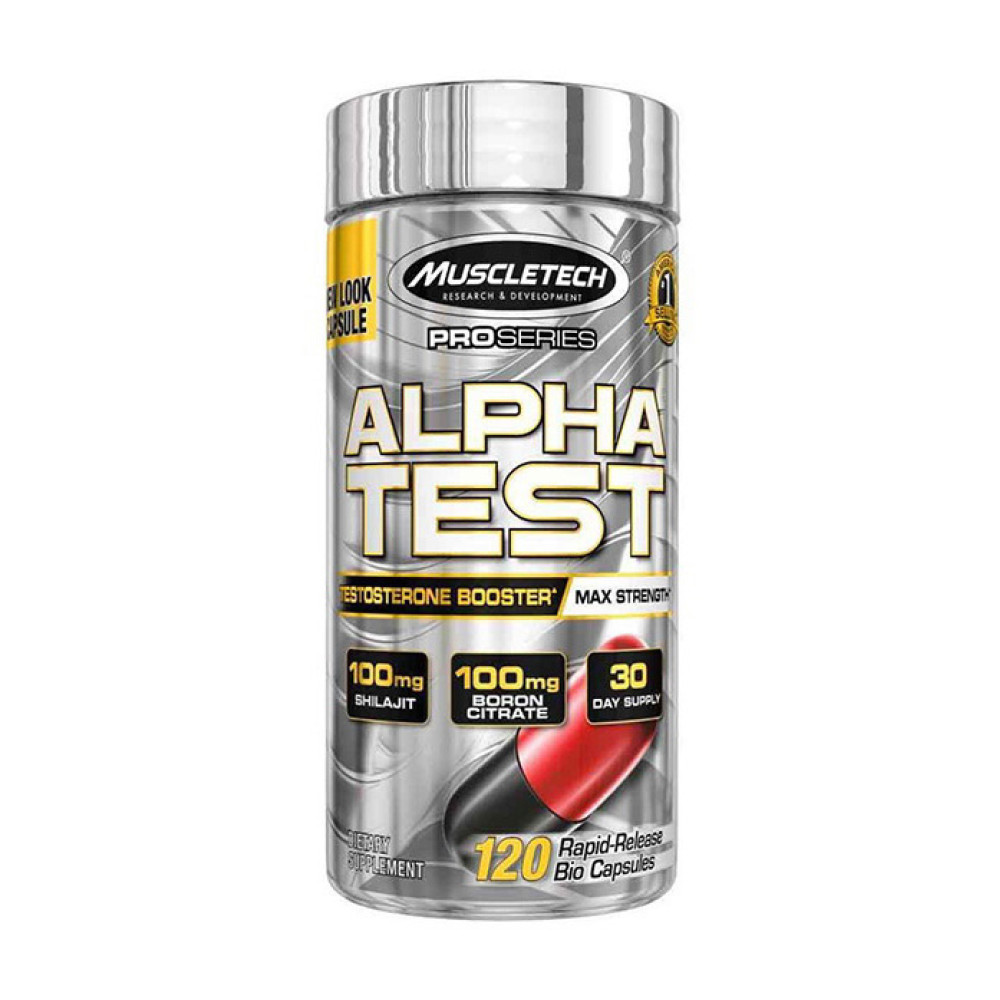MuscleTech Alpha Test 120 капсул