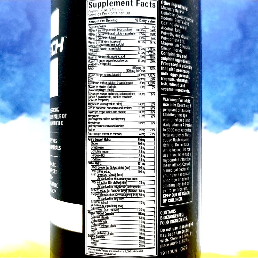 MuscleTech Platinum Multi Vitamin