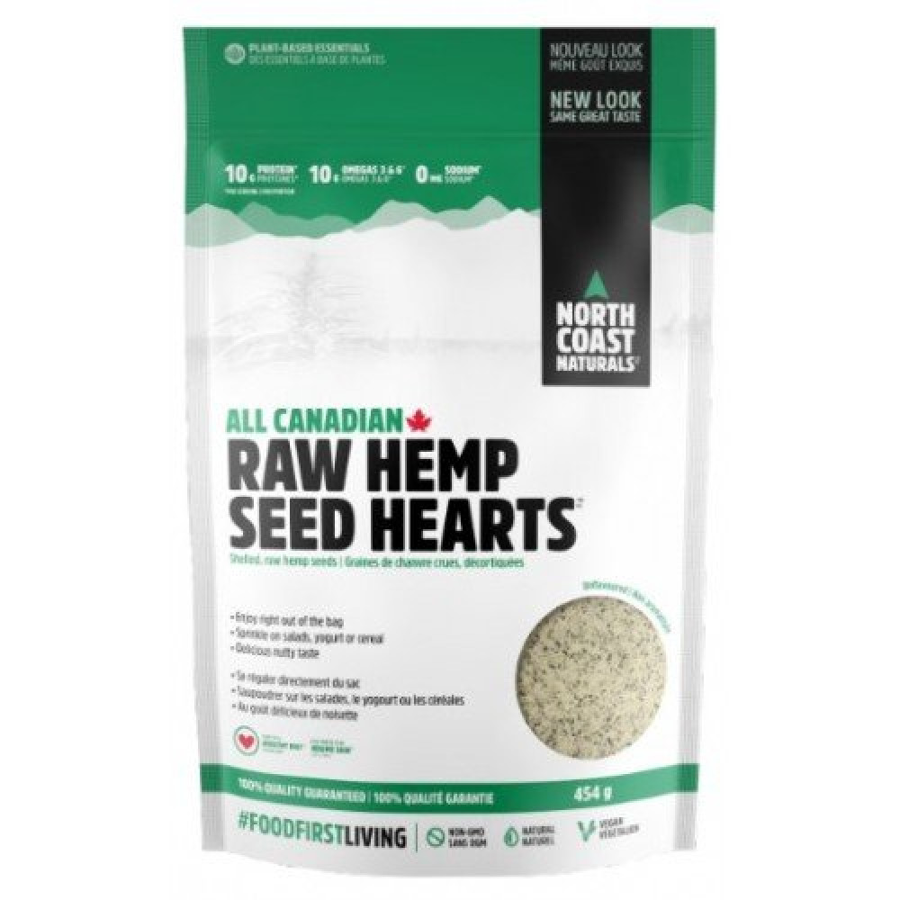 North Coast Naturals Hemp Seed Hearts 454 грами
