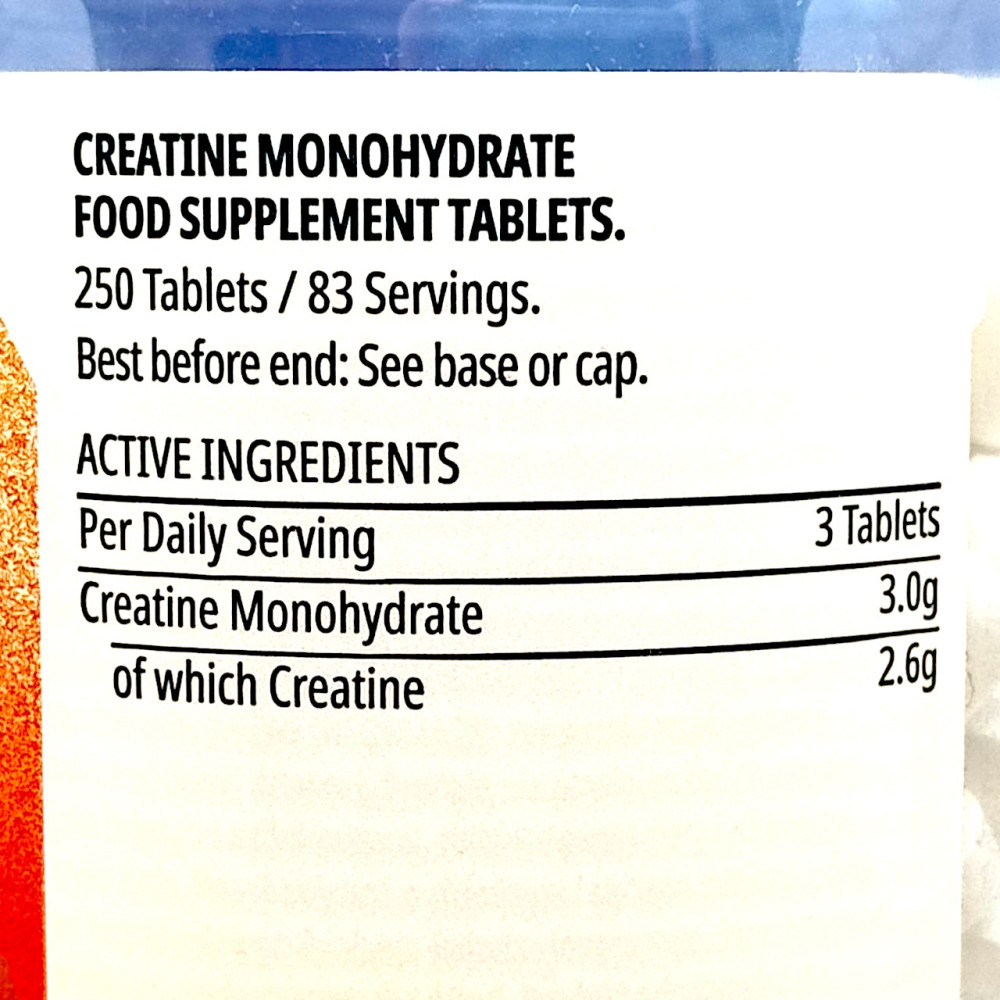 Myprotein Creatine Monohydrate 250 таблеток