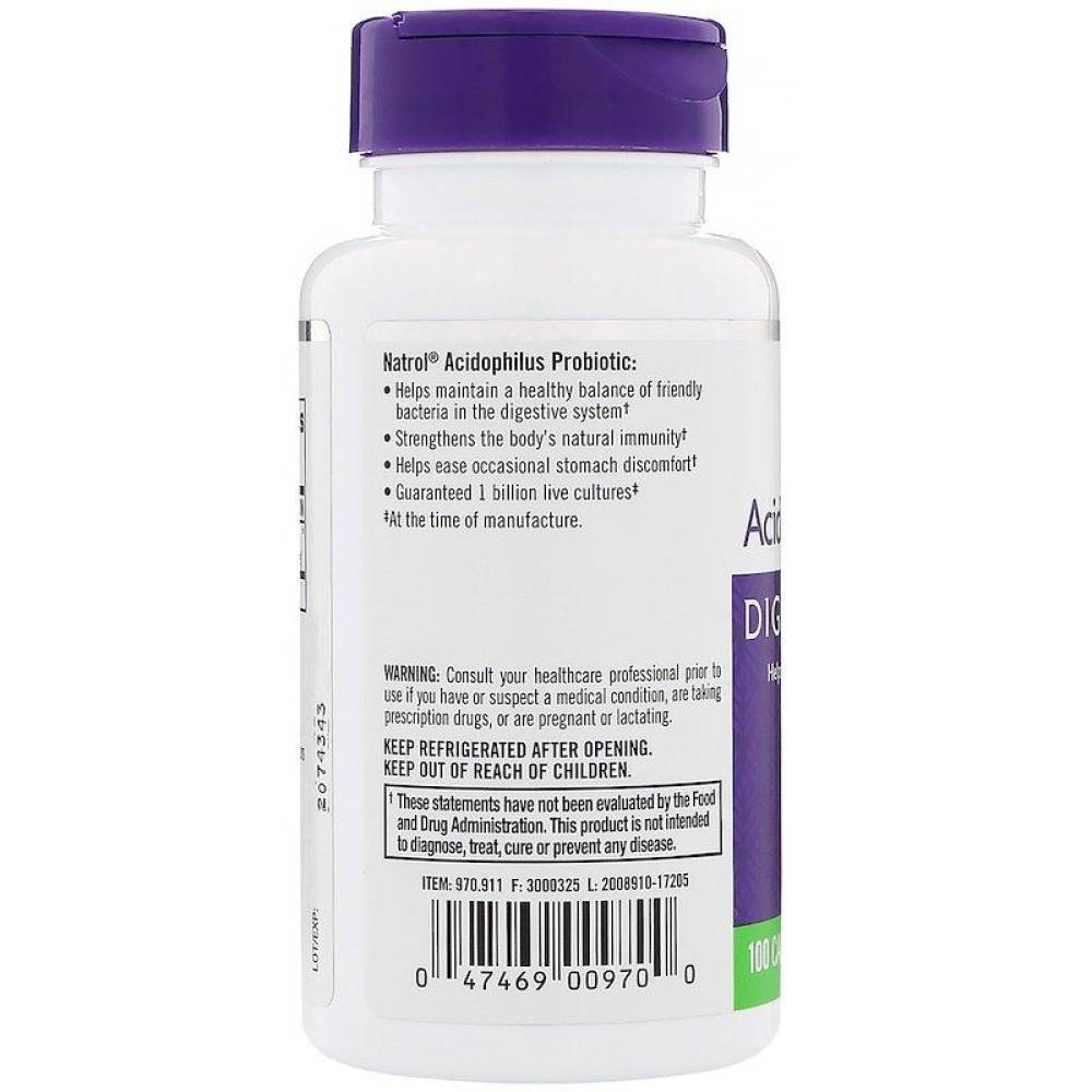 Natrol Acidophilus Probiotic 1 Billion