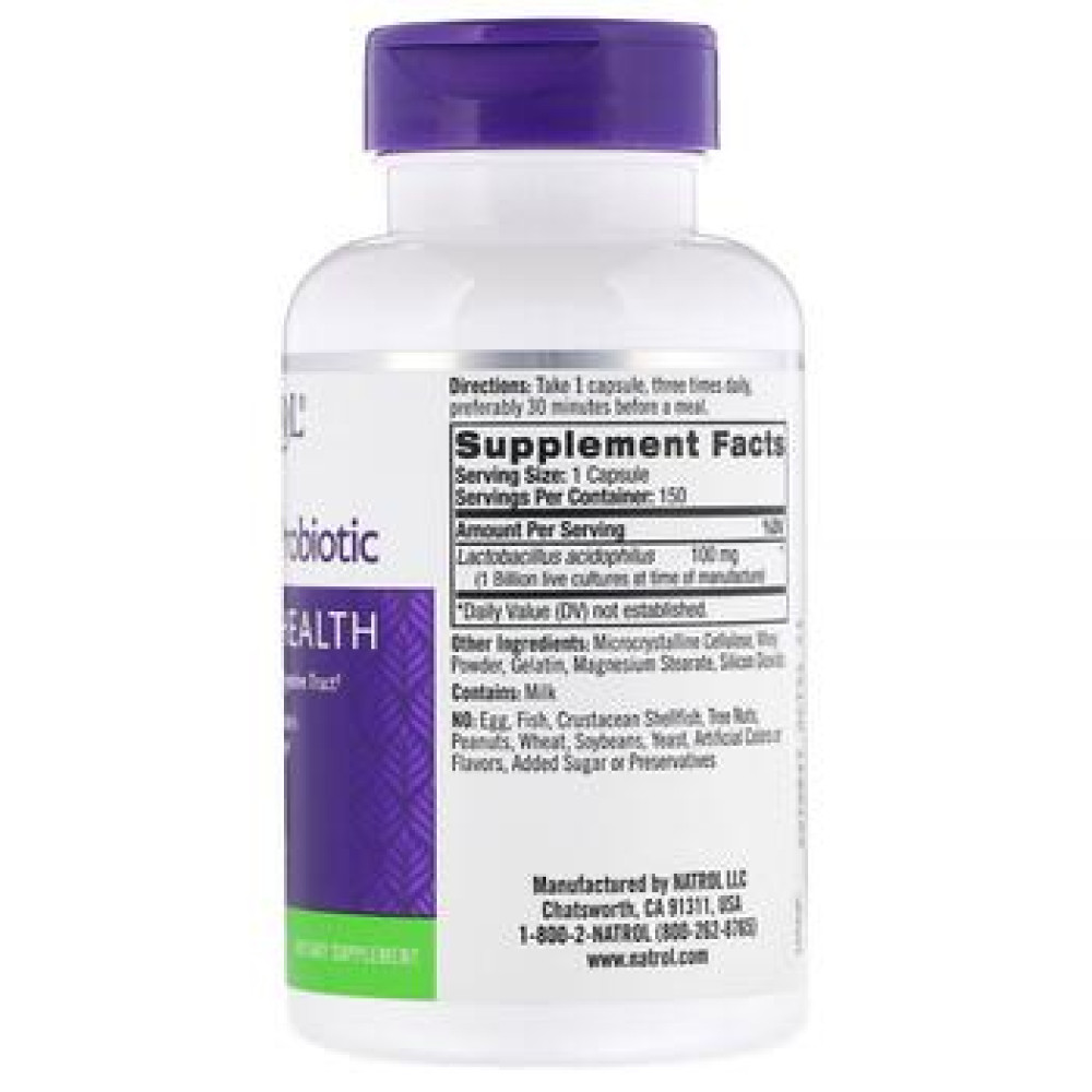 Natrol Acidophilus Probiotic 1 Billion