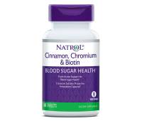 Natrol Cinnamon Chromium & Biotin