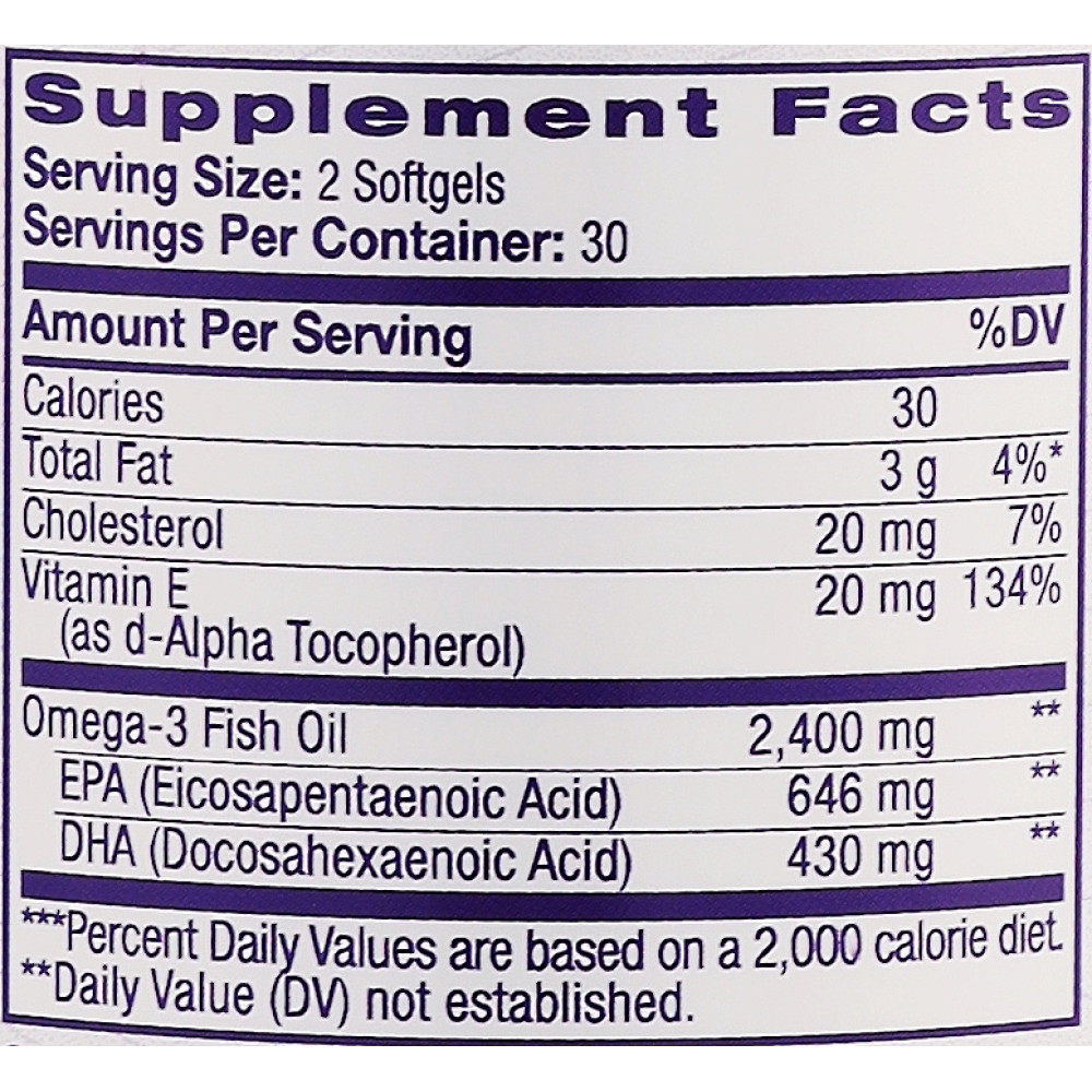 Natrol Extreme Omega 2400 mg
