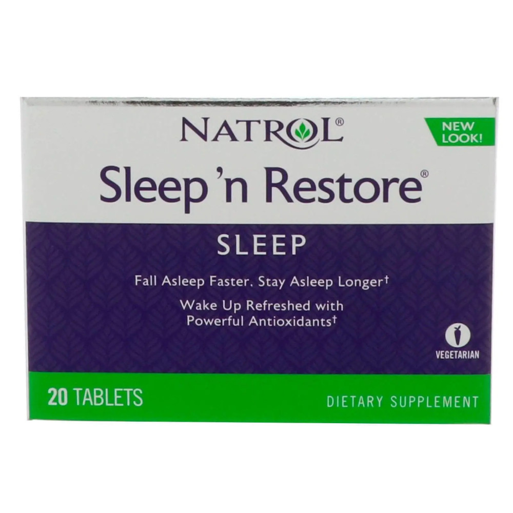 Natrol Sleep'n Restore 20 таблеток