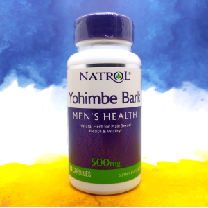 Natrol Yohimbe Bark 500 mg 90 капсул