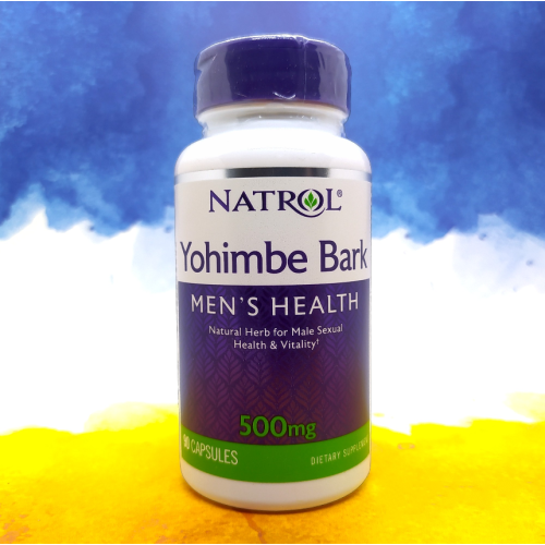 Фото Natrol Yohimbe Bark 500 mg 90 капсул