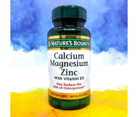 Natures Bounty Calcium Magnesium Zinc D3