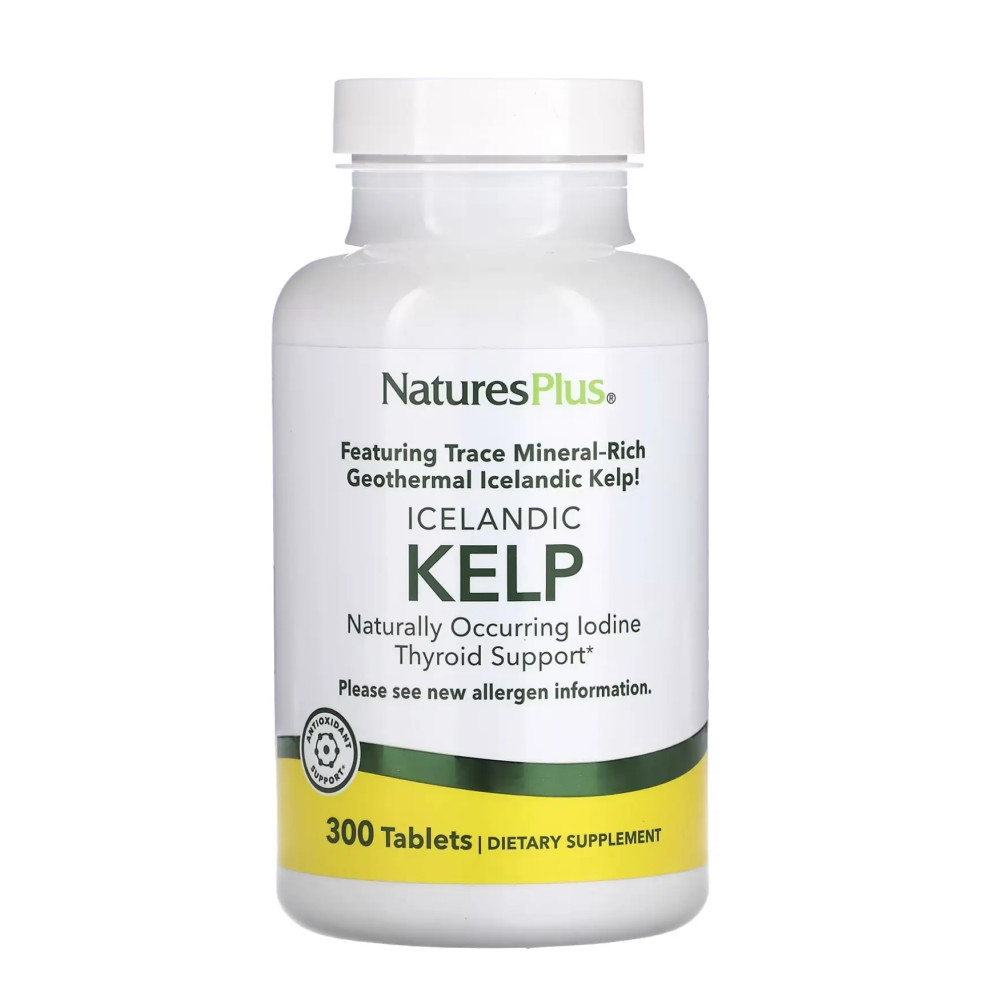 NaturesPlus Kelp 150 мкг 300 таблеток