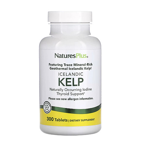 Фото NaturesPlus Kelp 150 мкг 300 таблеток