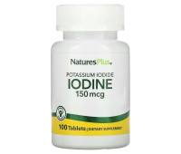 Nature's Plus Potassium Iodide 150 мкг