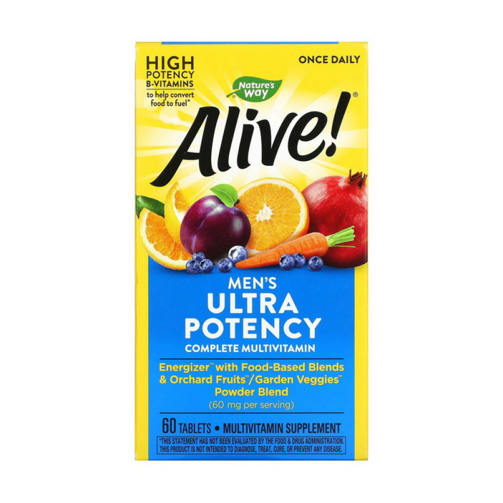 Nature's Way Alive! Men's Ultra Potency 60 таблеток