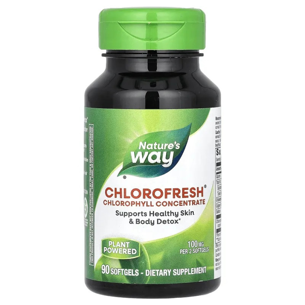 Nature's Way Chlorofresh 90 капсул