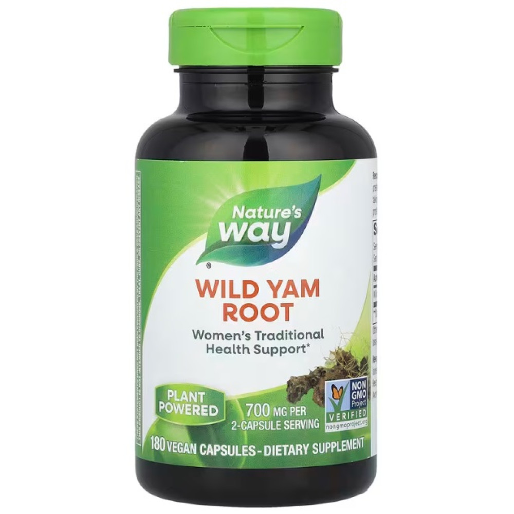 Nature's Way Wild Yam 180 капсул