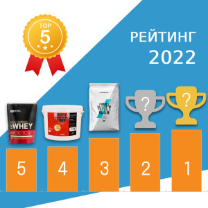 Рейтинг протеїнів 2022 року, топ 5 найкращих