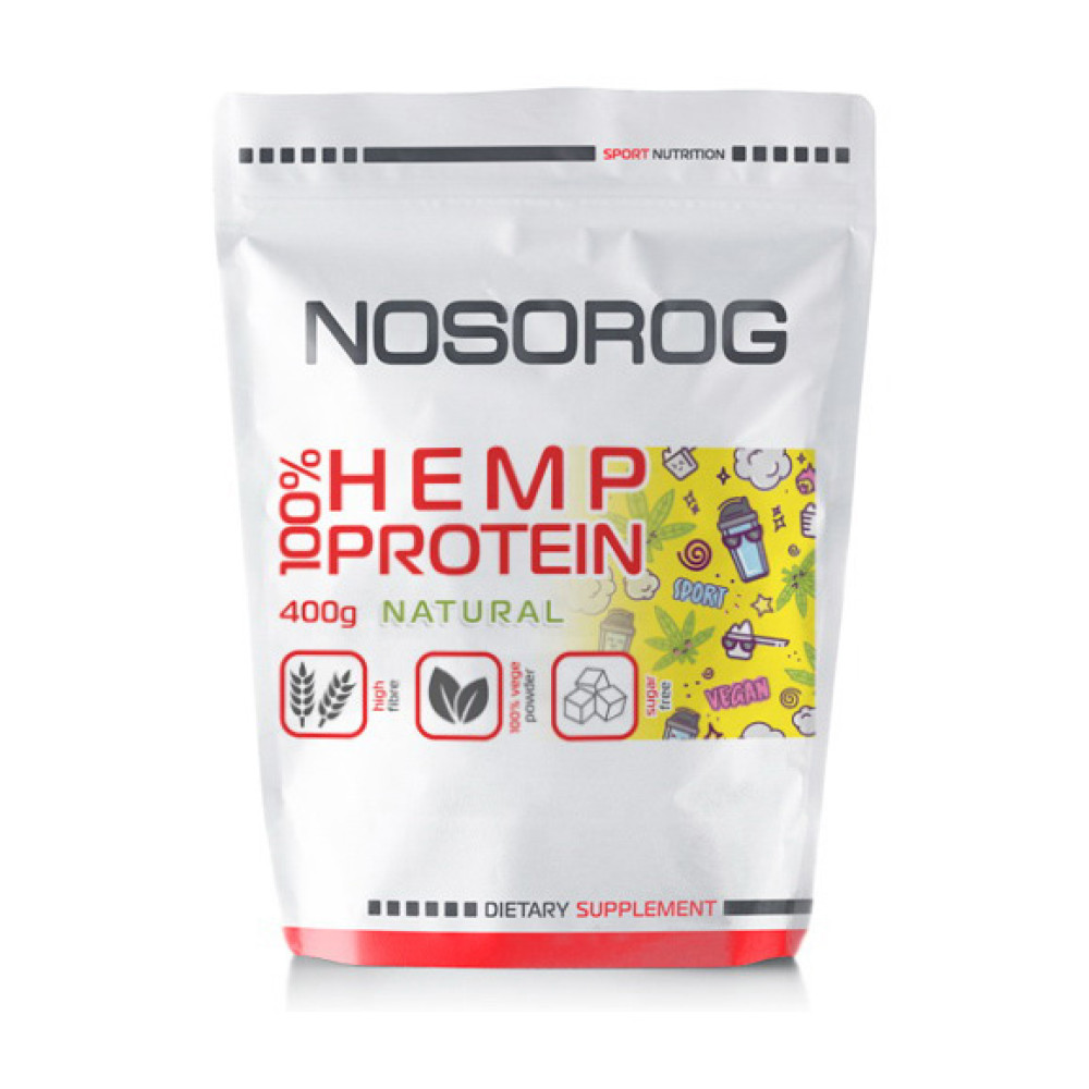 Nosorog 100% Hemp Protein 400 грам