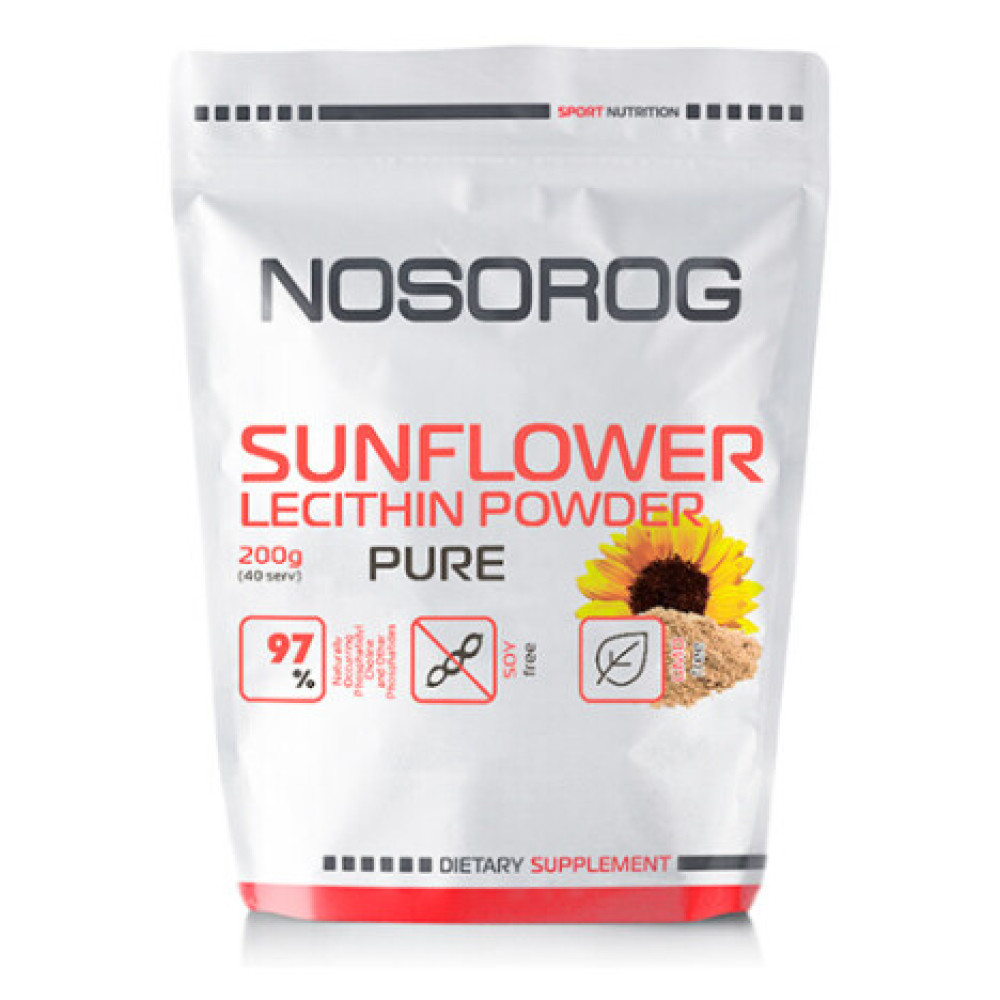 Nosorog Sunflower Lecithin Powder 200 грам