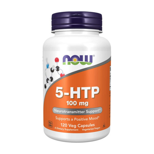 Фото NOW 5-HTP 100 mg 120 капсул