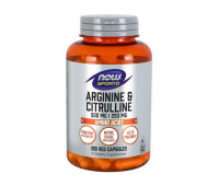 NOW Arginine & Citrulline 500 mg/250 mg