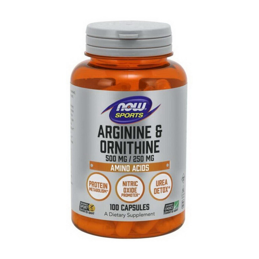 NOW Arginine & Ornithine