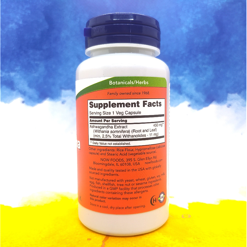 NOW Ashwagandha 450 mg