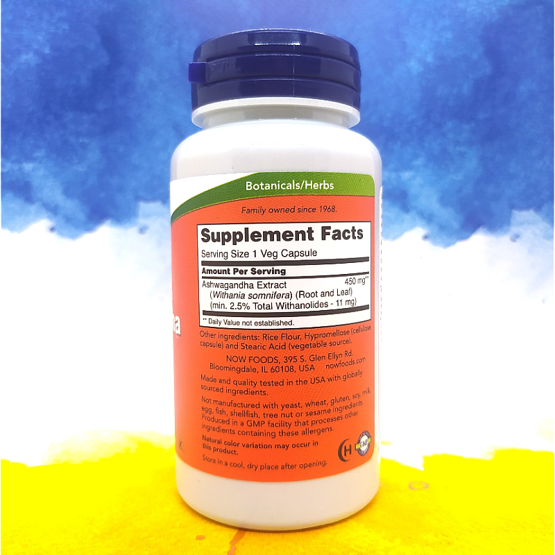 NOW Ashwagandha 450 mg