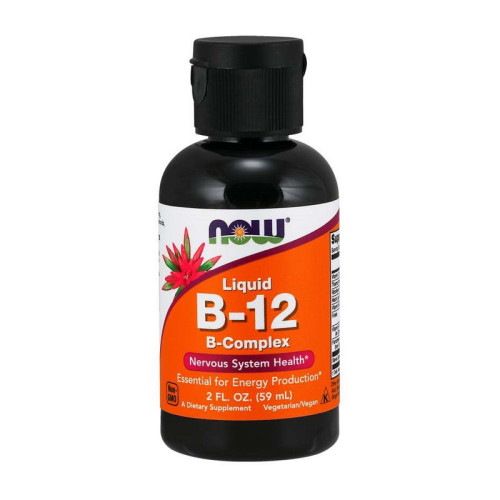 Фото NOW B-12 Liquid B-Complex 59 мл