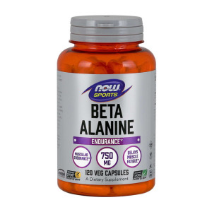 NOW Beta-Alanine 750 mg 120 капсул