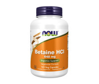 NOW Betaine HCL 648 мг