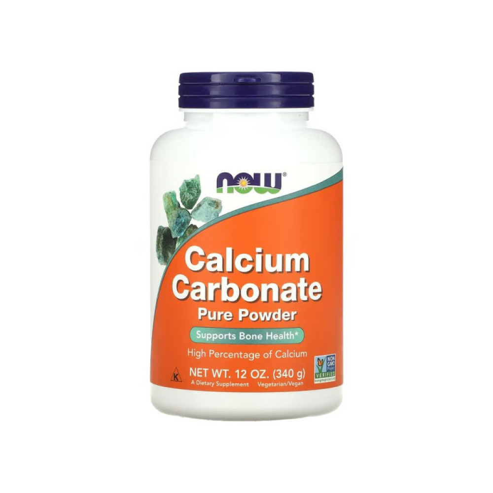 NOW Calcium Carbonate 340 грам