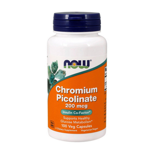 Фото NOW Chromium Picolinate 200 mcg, піколінат хрому