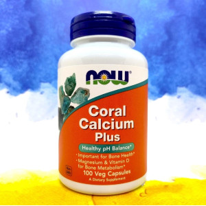 NOW Coral Calcium Plus 100 капсул
