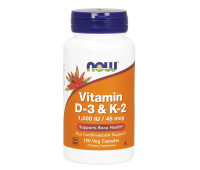 NOW Vitamin D3 & K2