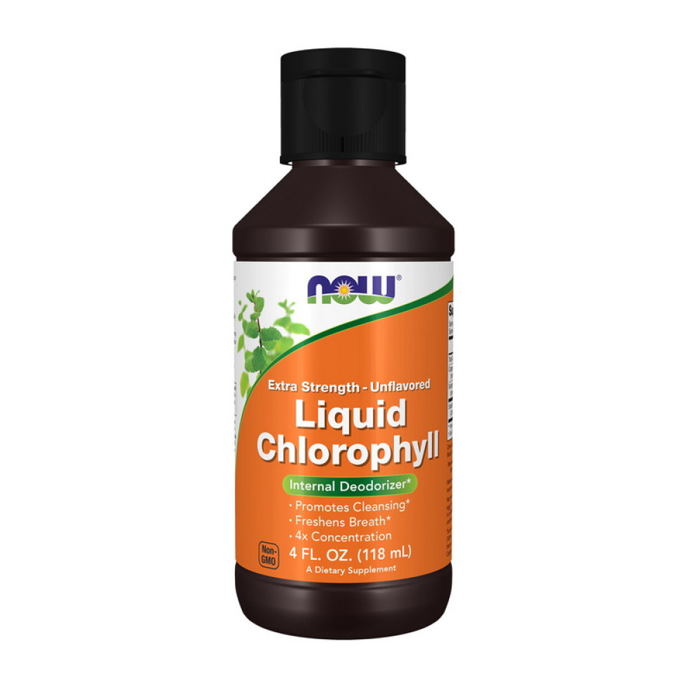 NOW Extra Strength Chlorophyll Liquid 118 мл