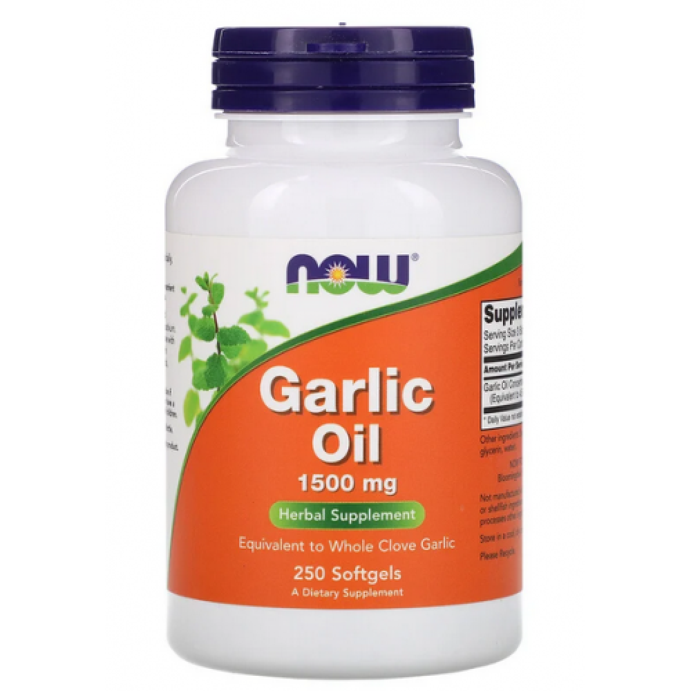 NOW Garlic Oil 1500 mg