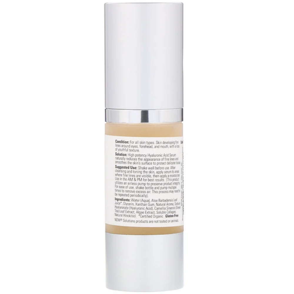 NOW Hyaluronic Acid Firming Serum 30 мл