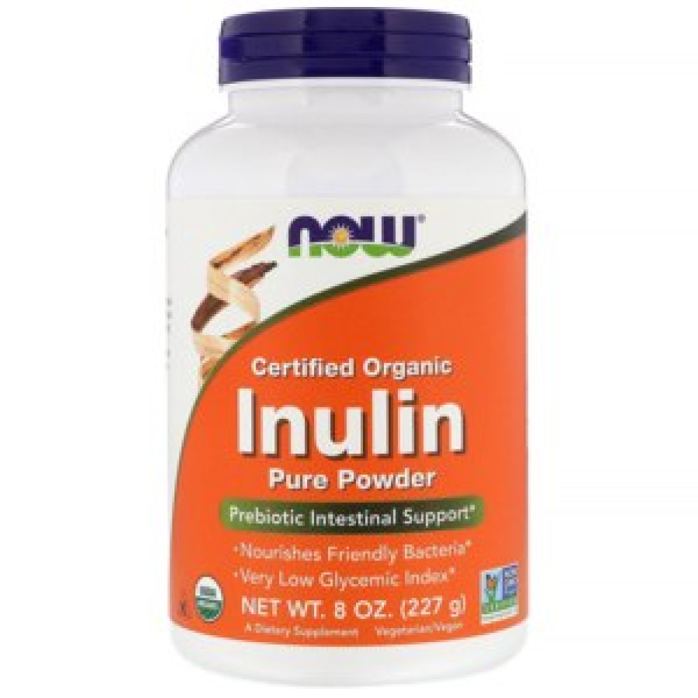 NOW Inulin Pure Powder 227 грамм