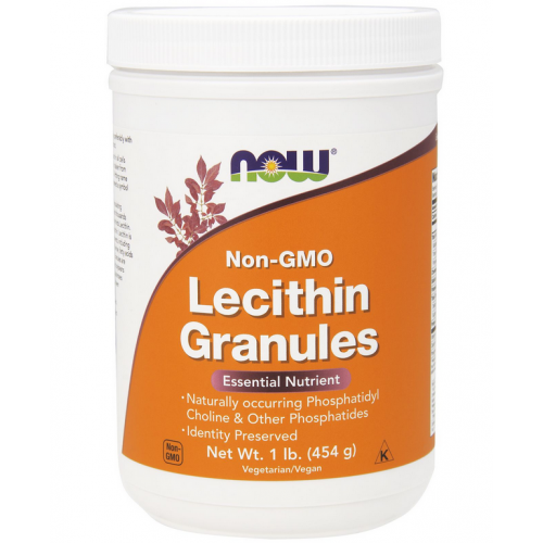 Фото NOW Foods Lecithin Granules 454 грами