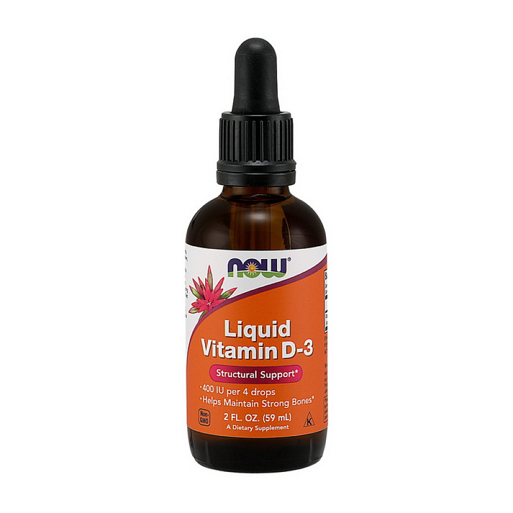NOW Liquid Vitamin D3 400 МЕ